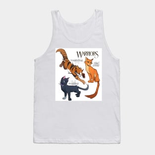 Firestar, Tigerstar and Scourge from Warrior Cats - The Darkest Hour Tank Top